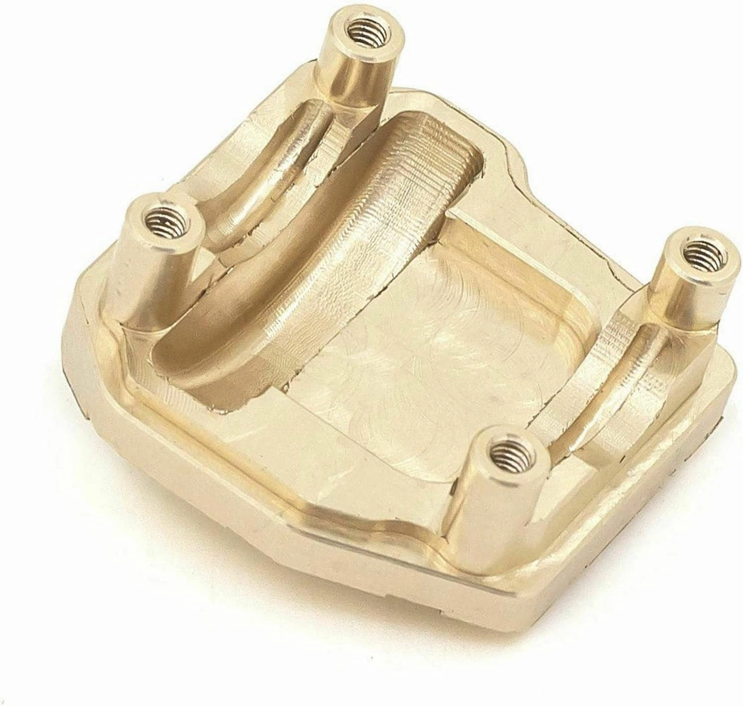 Brass Diff Cover 1/10 RC Car Upgrade Durable Parts Fit for Axial SCX10 III AX103007 Accessory Part