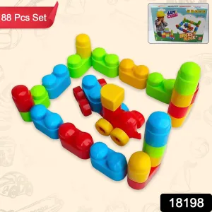 Bricks Blocks Building Toy Set (88pcs)