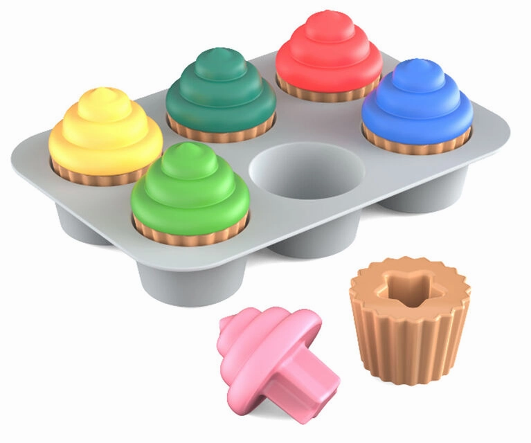 Bright Starts Sort & Sweet Cupcakes Shape Sorter