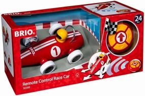 BRIO 30388 Remote Control Race Car - Interactive Racing Toy for Toddlers | Age Appropriate Design | High Impact-Resistant Plastic | Skill Development | Safety Assured