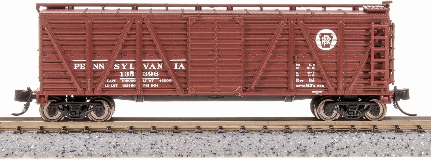 Broadway Limited 8469 K7 Wood Stock Car, PRR 134942, Sheep Sounds, N Scale