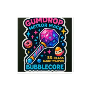 Bubblecore - "Candy Maze" Bubble-free stickers