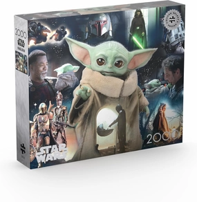 Buffalo Games - Silver Select - Star Wars - Grogu's Journey - 2000 Piece Jigsaw Puzzle for Adults -Challenging Puzzle Perfect for Game Nights - Finished Size is 38.50 x 26.50
