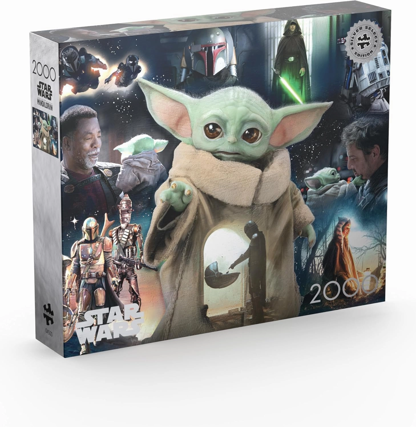Buffalo Games - Silver Select - Star Wars - Grogu's Journey - 2000 Piece Jigsaw Puzzle for Adults -Challenging Puzzle Perfect for Game Nights - Finished Size is 38.50 x 26.50