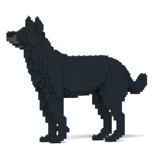 Building Blocks Model Black Mongrel Dog Pcs (Available in 2 Sizes)