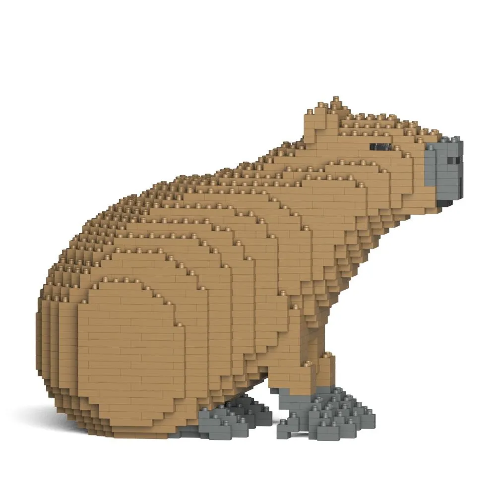 Building Blocks Model Capybara Mammal 1190 Pieces (Available in 2 Sizes)