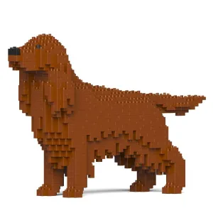 Building Blocks Model Irish Setter Dog 1040 Pieces (Available in 2 Sizes)