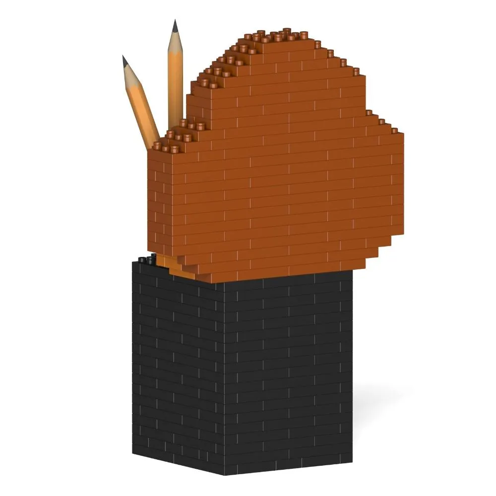 Building Blocks Model Poodle Dog Stationery Holder 430 Pcs
