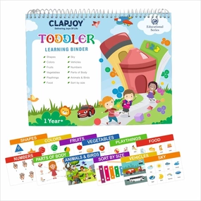 Busy Book for Montessori Preschool Toddlers Learning Toys Kids Children 16 Activities, Return Gift for Toddlers for Kids of Age Up to 4 Years, Medium