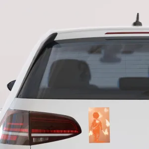 Butterflies for Bibas Tribute Car Magnet Bibas Family Memorial Car Magnet