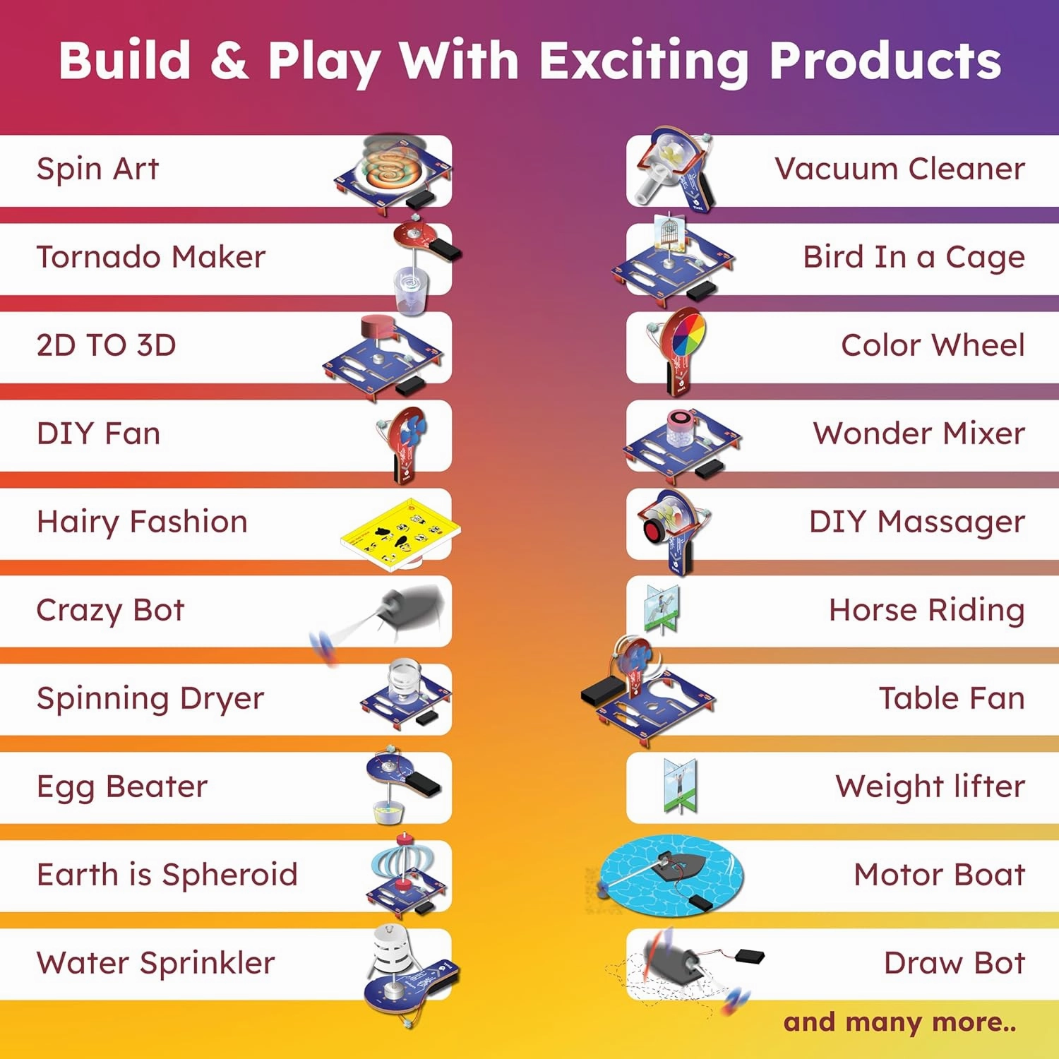Butterfly EduFields STEM Kits for Boys Age 8-12 | 20  Projects & Activities | Science & Engineering Toys | Learning Gifts for Kids 8 9 10 11 12 | Ideal for Ages 8  Year Old Boys