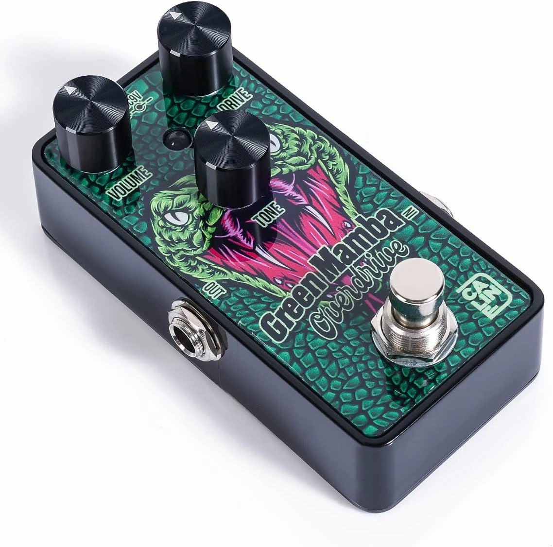 Caline Mini Guitar Overdrive Pedal G002 G Series Mid-rich Vintage Overdrive for Electric Guitar Bass True Bypass