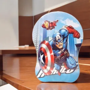Captain America Metal Money Box With Lock & Key