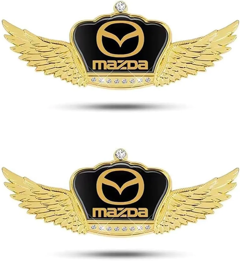 Car Emblem for Mazda Skyactiv Biante; Durable Lightweight Car Badges Decals Logo Easy to Install Car Logo Stickers Car Badge Decals Logo Decoration Emblems
