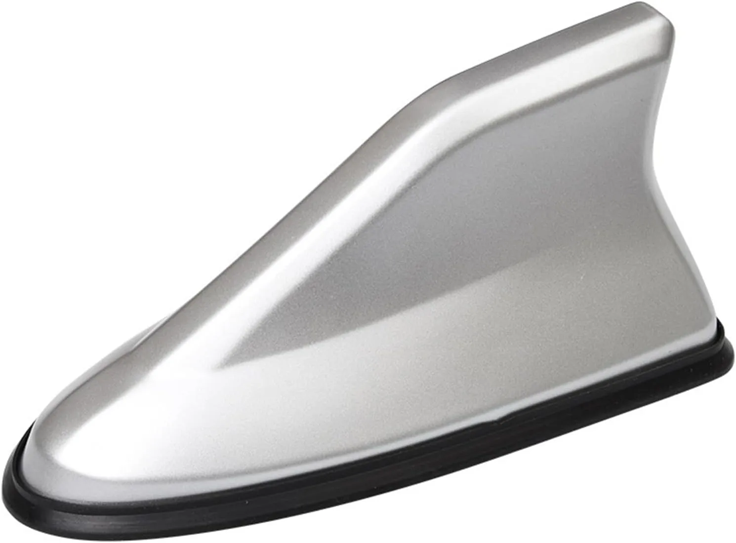 Car Shark Fin Antenna Cover for Renault Scenic/Grand Scénic/Xmod IV III II I J9 R9 JZ JM JA 2000-2024 Automotive Signal Roof Aerial Cover Car Roof Aerial Caps,Silver