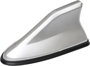 Car Shark Fin Antenna Cover for Renault Scenic/Grand Scénic/Xmod IV III II I J9 R9 JZ JM JA 2000-2024 Automotive Signal Roof Aerial Cover Car Roof Aerial Caps,Silver