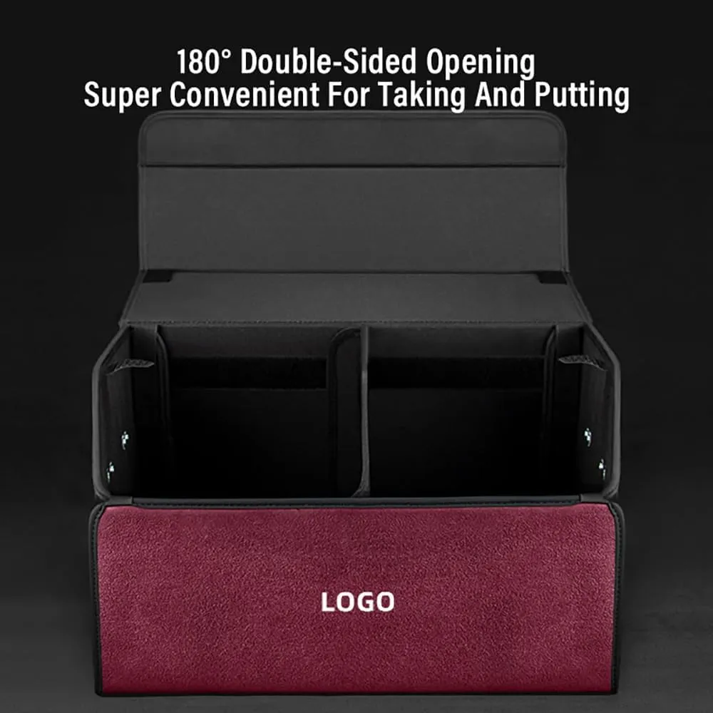 Car Trunk Storage Box for Alfa Romeo Junior SUV/Tonale/Tonale PHEV Typ 965/Stelvio 949 facelift,Fashion Unique Large Space With logo Storage Box Customized solid and resistant Durable Containment Bag