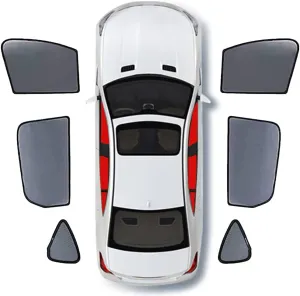Car Window Sunshade for Suzuki Super vitra Half Shade Car Interior Curtain Stretchable Breathable Sunshade Screens Durable Car Accessories,6pcs