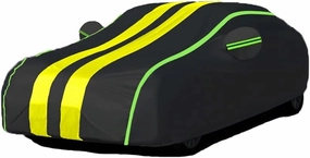 Car Cover for Daihatsu Trevis 2004-2009 | Durable Dustproof Car Cover Outdoor Full Car Cover Sun Waterproof Car Cover, Scratch Proof/Durable/Breathable/Uv Protection with Zip Cotton Lined (Color : A