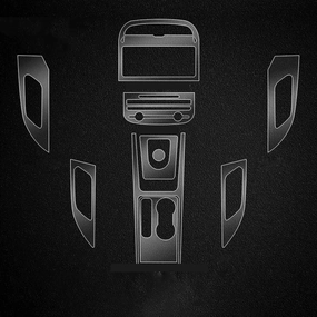 Car Interior Center Console Gear Navigation TPU Protection Film, for Jaguar F-PACE FPACE 2016-2020 Accessories