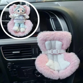 Car Seat with Air Vent Clip & Desktop Stand