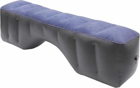 Car SUV Air Mattress Back Seat Gap Pad Fill Extender Mattress for Napping Travel Bed Cushion Camping Air Couch Sleeping Rest Inflation Bed Blue Gray