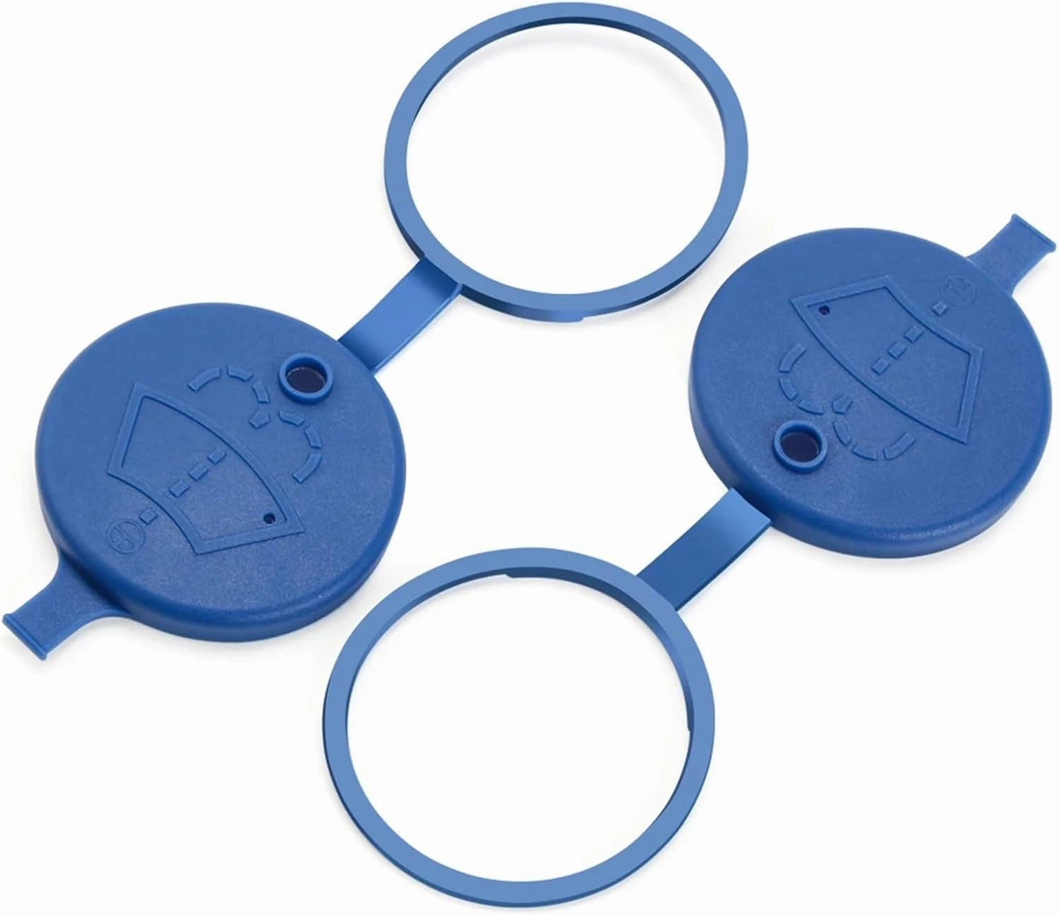Car Washer Bottle Cap Compatible with Alfa for Romeo for Giulietta 159 for Giulia 147 Car Windshield Wiper Washer Water Tank Bottle Reservoir Cap Car Accessories