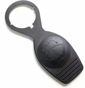 Car Washer Bottle Cap Compatible with Lamborghini for Gallardo Car Windscreen Washer Bottle Lid Cap Black ABS Wiper Wash Reservoir Cap Accessories OME:400955277