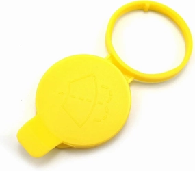 Car Washer Bottle Cap Compatible with Saab for 9-3X 2010-2011 for 9-5 1999 2000 2001-2009 Car Windshield Wiper Washer Fluid Reservoir Tank Bottle Lid Cover Cap 21347700