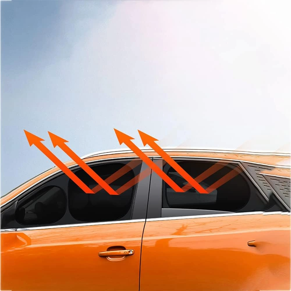 Car Window Sunshade for Suzuki Super Vitra Before-2014 Full Shading Car Interior Curtain Stretchable Breathable Sunshade Screens Durable Car Accessories,7pcs