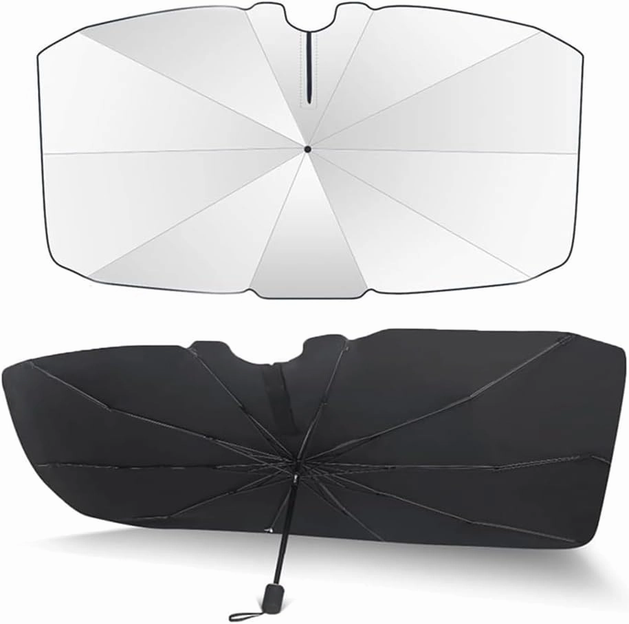 Car Windshield Sunshades Umbrella for Mazda B-Series Biante Bongo BT-50,Sun Visor Front Window Protector Foldable Sun Shade Blocks UV Rays Interior Accessories
