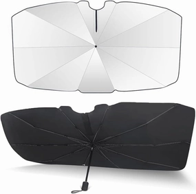 Car Windshield Sunshades Umbrella for Mazda B-Series Biante Bongo BT-50,Sun Visor Front Window Protector Foldable Sun Shade Blocks UV Rays Interior Accessories