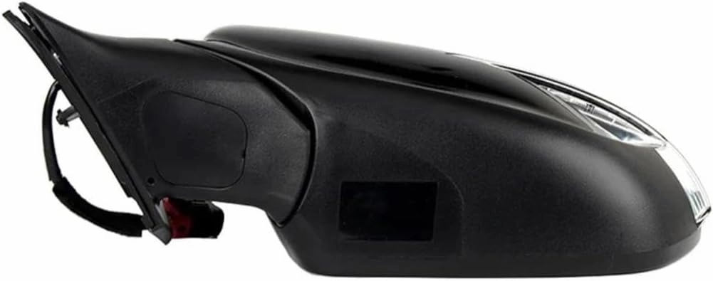 Car Wing Mirror Unit Car Rearview Mirror Assembly for Kia for K3 K3S 2012-2016 2017 2018 Auto Mirror Turn Signal Folding Electric Adjustment Full Door Wing Mirror(Grey,Left 6 Pins)