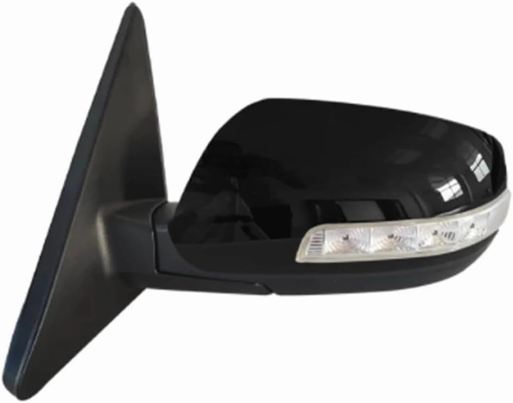 Car Wing Mirror Unit for Kia for Sorento 2009-2011 2012 2013 2014 with Turn Signal Light Electric Folding Heating 9 Wire Car Rearview Mirror Assembly Full Door Wing Mirror(5,Only Right)