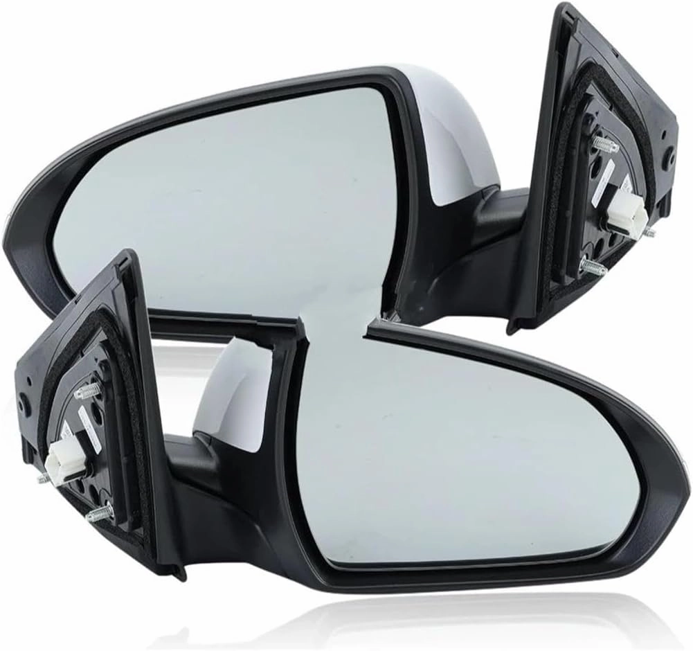 Car Wing Mirror Unit Side Mirror for Hyundai for Elantra 2017 2018 Heated Rearview Mirrors Turn Signal Light Auto Car Electric Fold Assembly Full Door Wing Mirror(8pins Right)