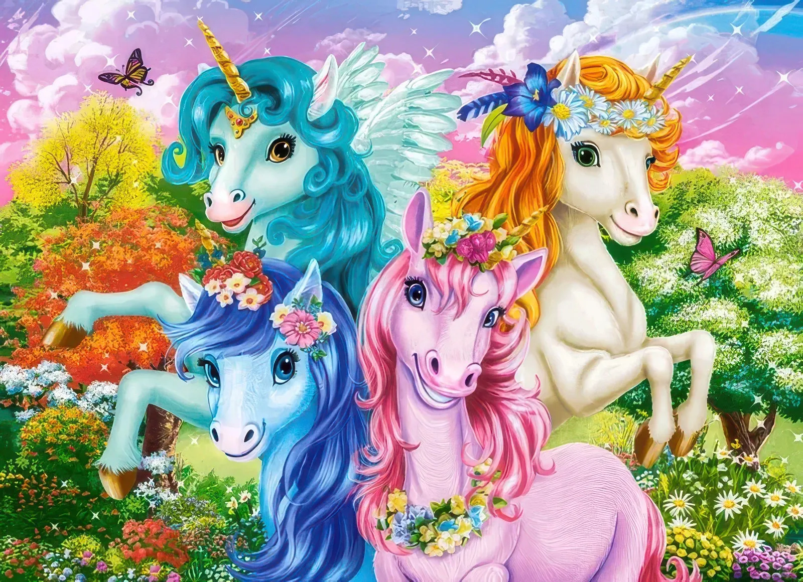 Castorland Puzzle Cute Unicorns Selfie (70 pcs)