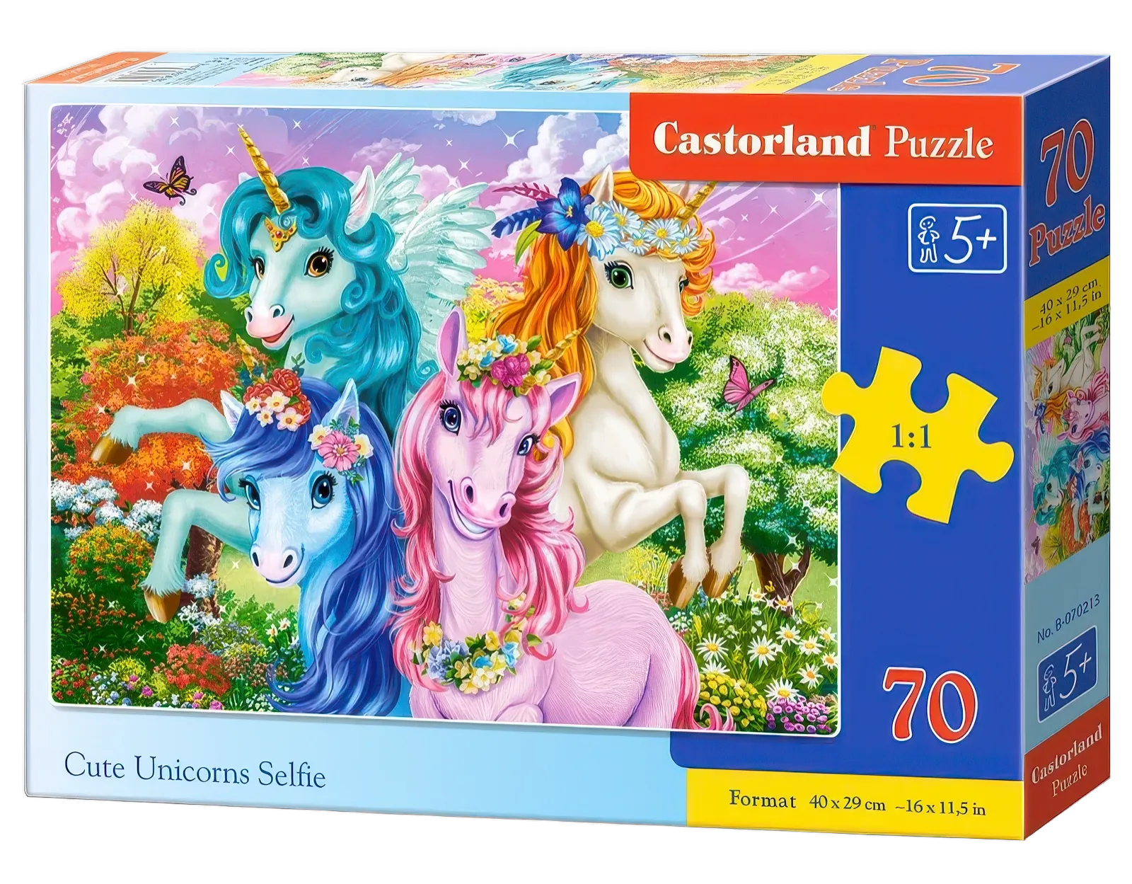 Castorland Puzzle Cute Unicorns Selfie (70 pcs)