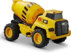 CAT Construction Toys, CAT Construction 11.5" Power Haulers Cement Mixer, Realistic Lights & Sounds, Motion Drive Technology, Working Features, and Interactive Play for Ages 3 