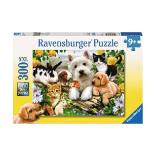 Children’s Jigsaw Puzzle Happy Animal Buddies - 300 Pieces Puzzle