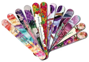 Christian Emery Board - Virtuous Woman (36-Pack) -150/150 Grit Colorful Nail File - Nail Spa Party Favors Supplies - Best Stocking Stuffers Gift for Girls Women Kids Mom Girlfriend -