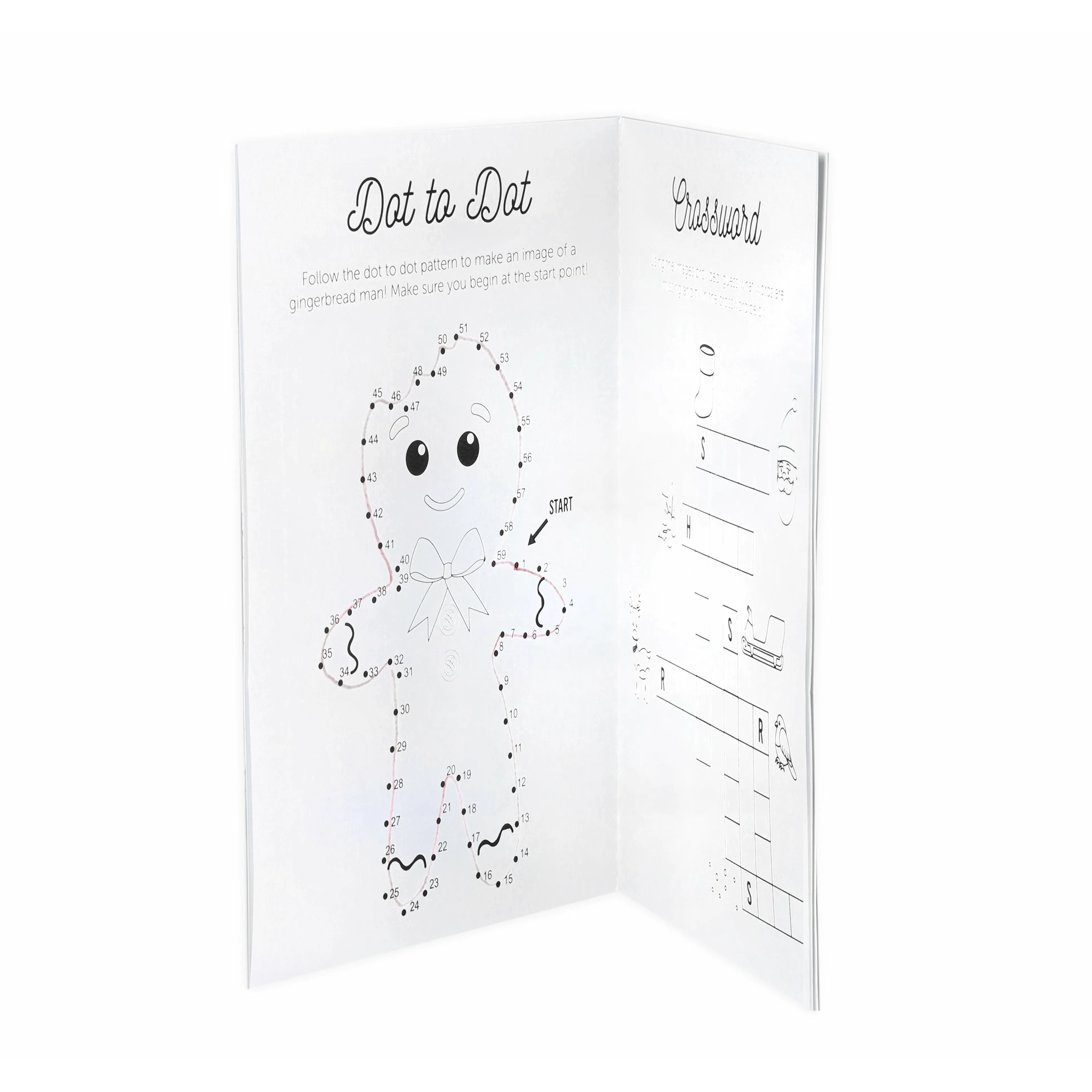 Christmas Puzzle Books Pack of 6
