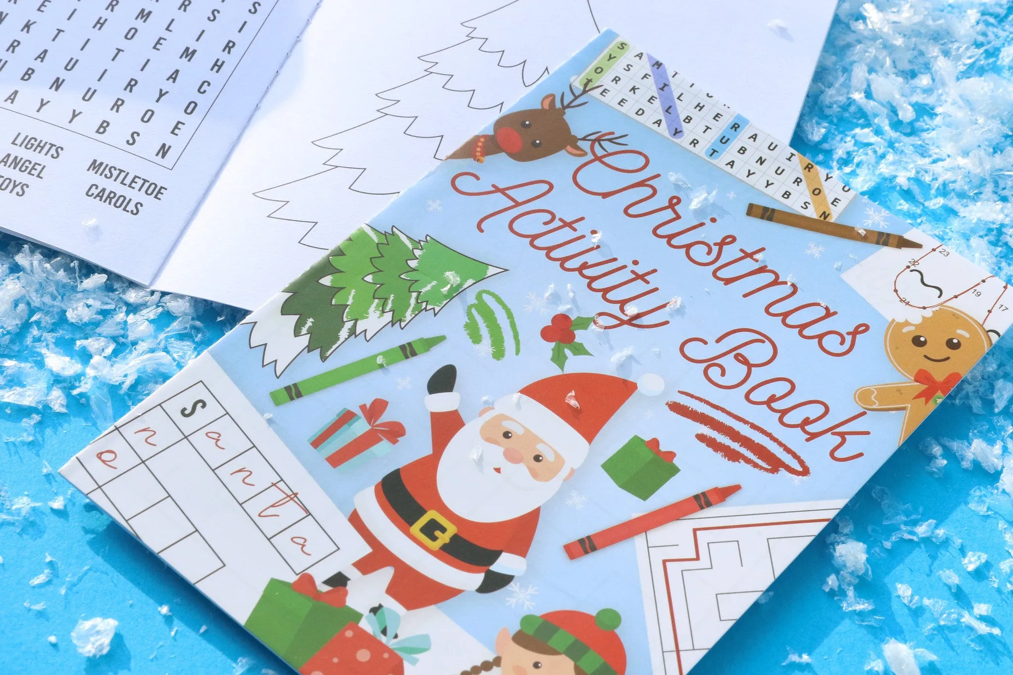 Christmas Puzzle Books Pack of 6