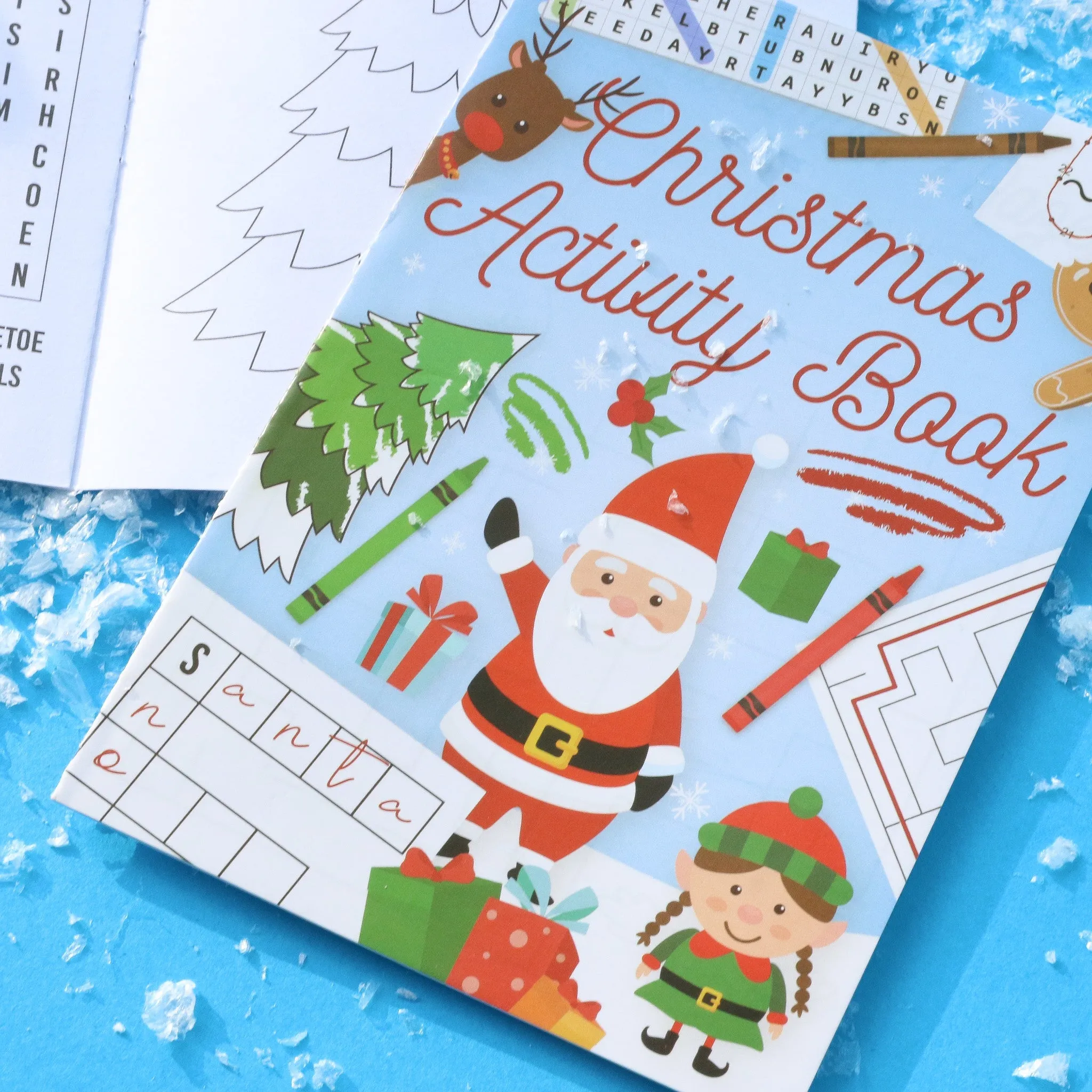 Christmas Puzzle Books Pack of 6