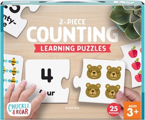 Chuckle & Roar Educational Puzzle Counting and Matching 25 PC Edition