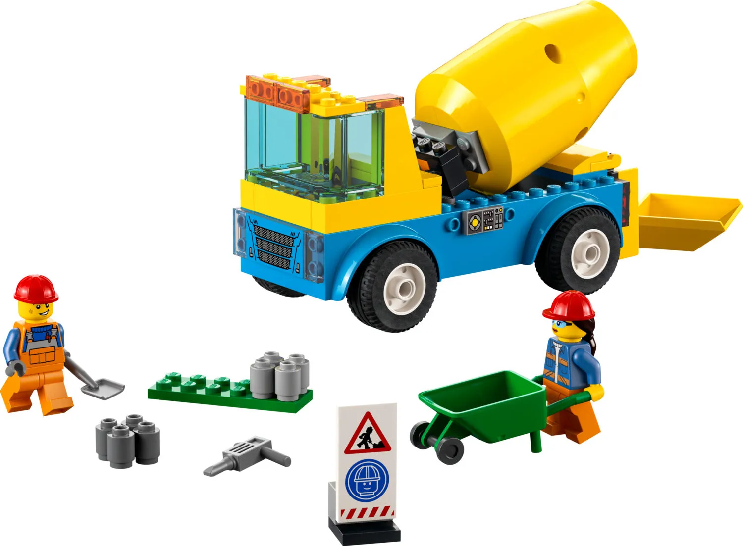 City: Cement Mixer Truck