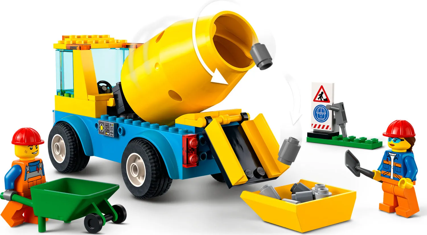 City: Cement Mixer Truck