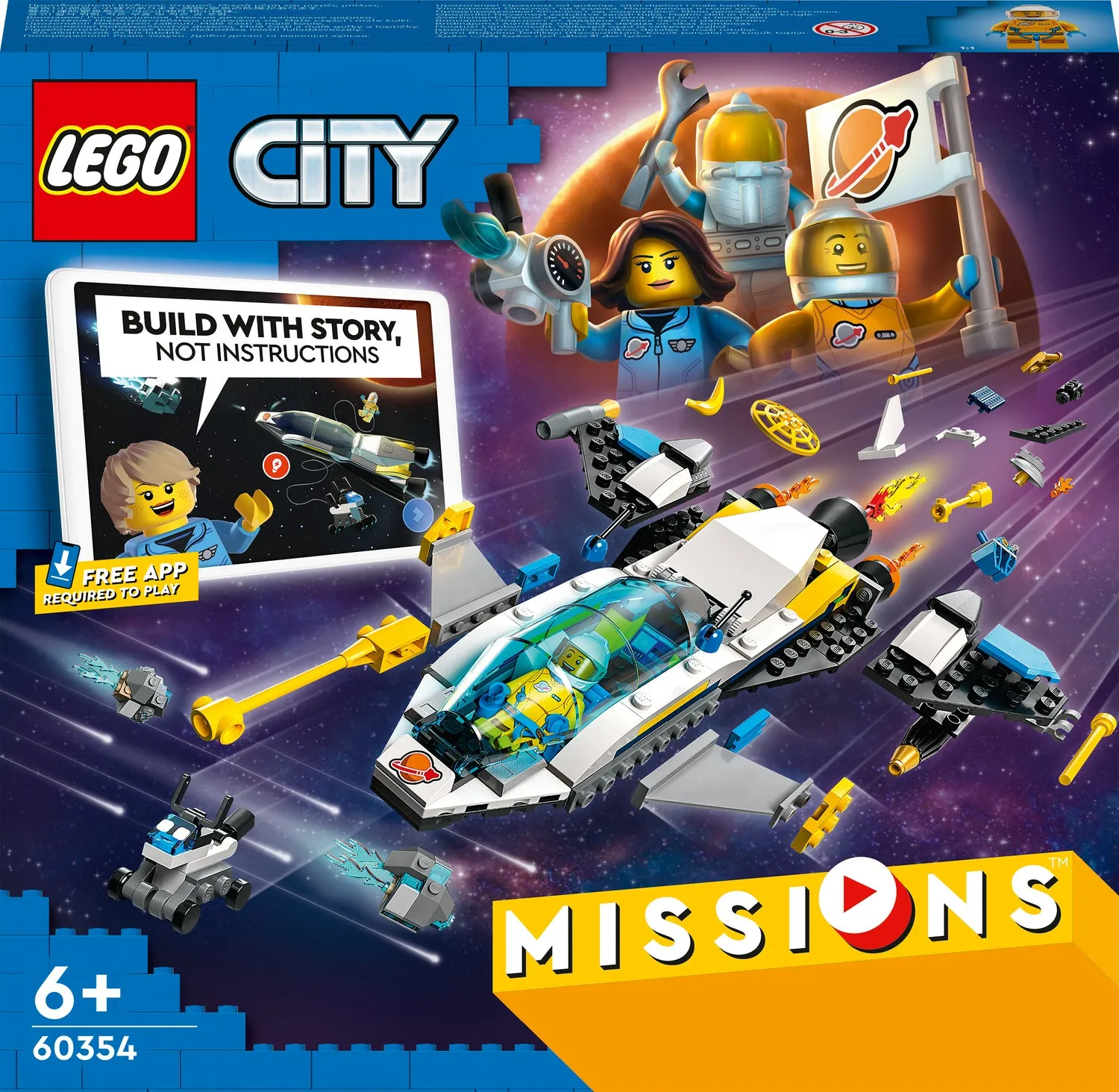 City: Mars Spacecraft Exploration Missions