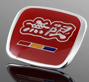 Classic Mugen Car Emblem Interior Badge for for Civic Accord S2000 FIT FA5 FD2 SI MU50-R Red