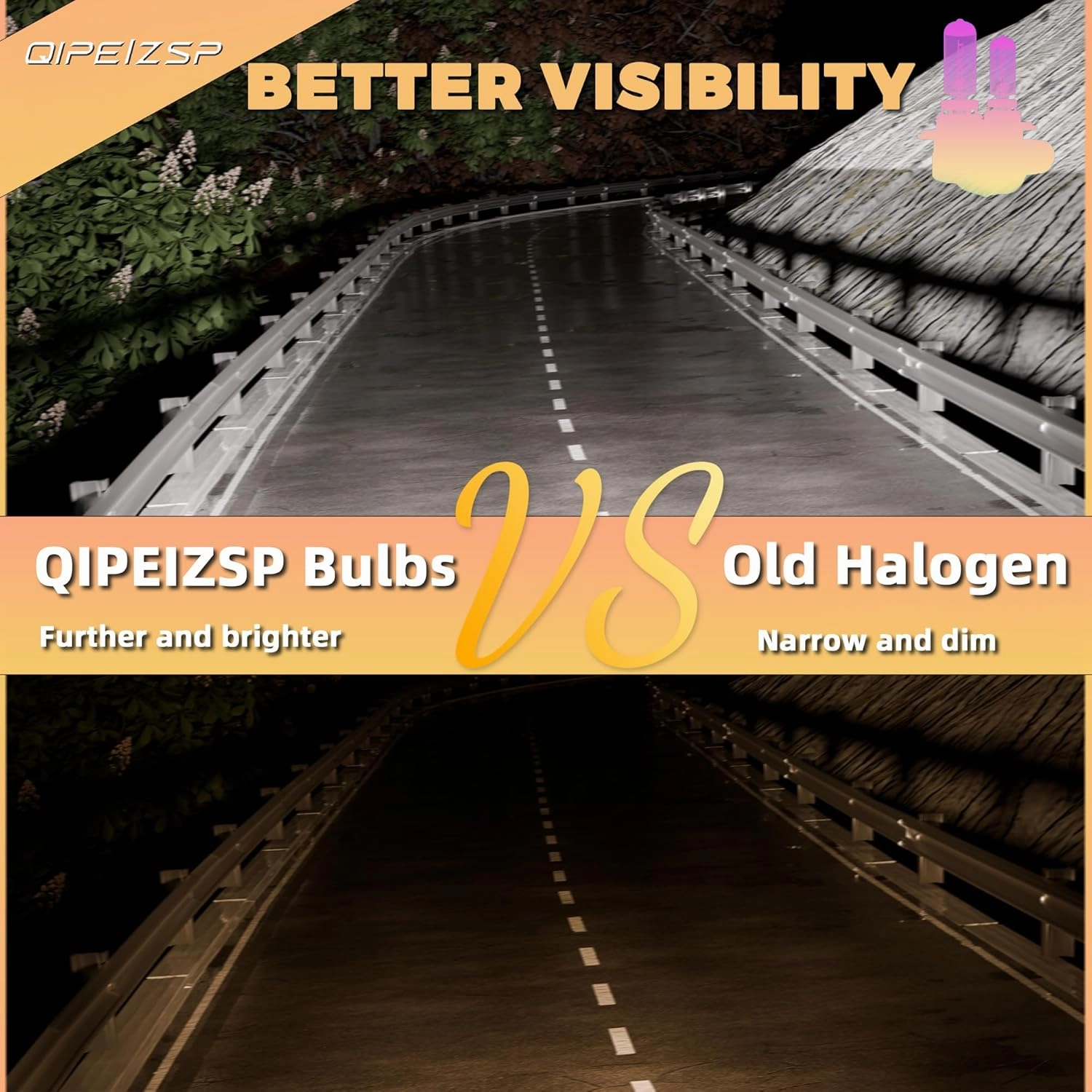 compatible with Chevy Trailblazer 2002-2009 halogen headlight bulbs, 9005/HB3/H10 High Beam   9006/HB4 Low Beams, Pack of 4
