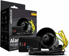 Compustar Alarm Add-on Kit for RSG6-AL and RS1B-AL Remote Start Systems (FT-ALARMIT-KIT) Black/Gray - New